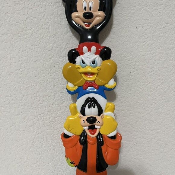Vintage Disneyland Resort Back Scratcher Mickey Mouse Donald Duck Goofy 15" - Picture 3 of 9